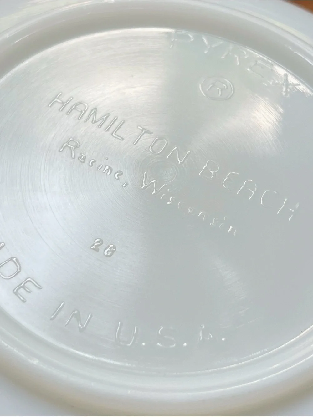 Vintage Pyrex Hamilton Beach Mixing Bowl